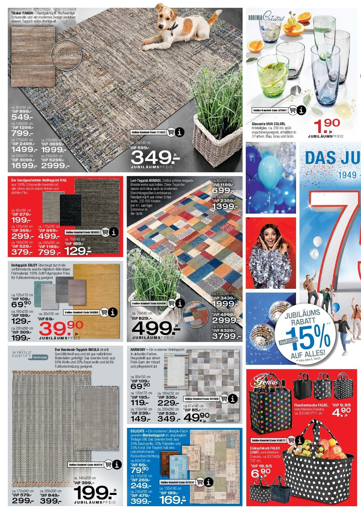 Ostermann Prospekt 	 (ab 10.02.2024) zum Blättern | Seite: 14 | Produkte: Teppich