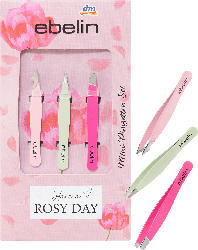 ebelin Mini-Pinzetten-Set Have a rosy day