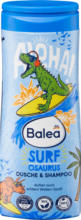 dm-drogerie markt Balea Kinder Dusche & Shampoo 2in1 Surfosaurus - bis 31.03.2024