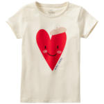 Ernsting's family Mädchen T-Shirt mit Herz-Motiv (Nur online) - bis 18.04.2024