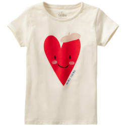 Mädchen T-Shirt mit Herz-Motiv (Nur online)