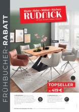Rudnick - Frühbucher - Rabatt