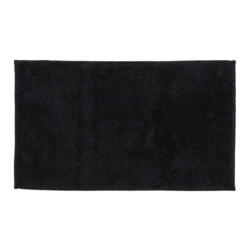 Tapis de bain PRIMO, coton, noir