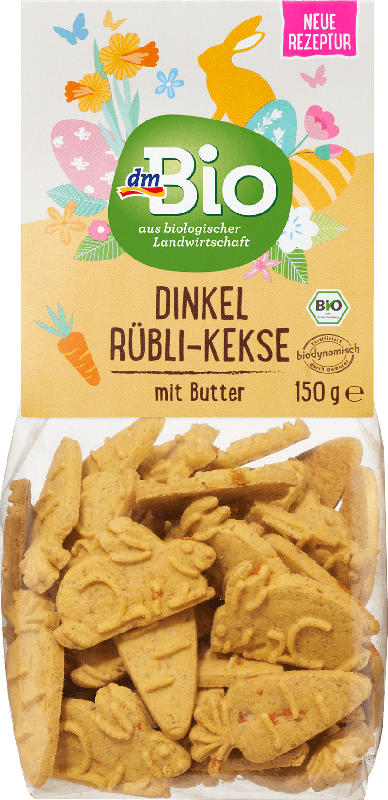 dmBio Dinkel-Rübli-Kekse