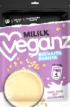 dm drogerie markt Veganz Haferdrink Barista Mililk Blätter