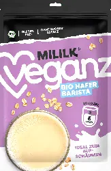 Veganz Haferdrink Barista Mililk Blätter