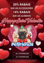 Petfriends.ch Petfriends Offre Saint Valentin - bis 14.02.2024