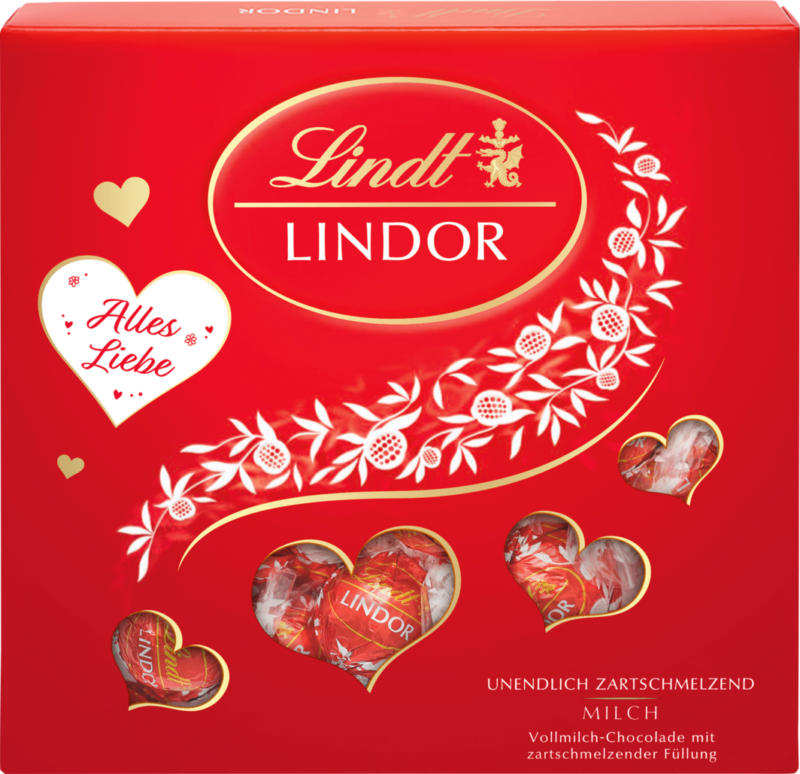 Confezione regalo Lindor Latte Lindt , 187 g