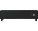 Hornbach Konvektor Eurom Alutherm Podlaha 80x21x15,5 cm schwarz 1000 Watt mit WiFi und Fernbedienung
