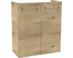 Hornbach Waschtbeckenunterschrank Form & Style Felina 52x60x24,3 cm ohne Waschbecken asteiche