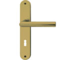 Hornbach Beschlagset Buntbart BB Langschild Alpertec Randy Aluminium F4 bronze eloxiert