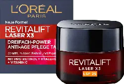 L'ORÉAL PARiS Revitalift Laser X3 Dreifach-Power Anti-Age Pflege Tag LSF 25
