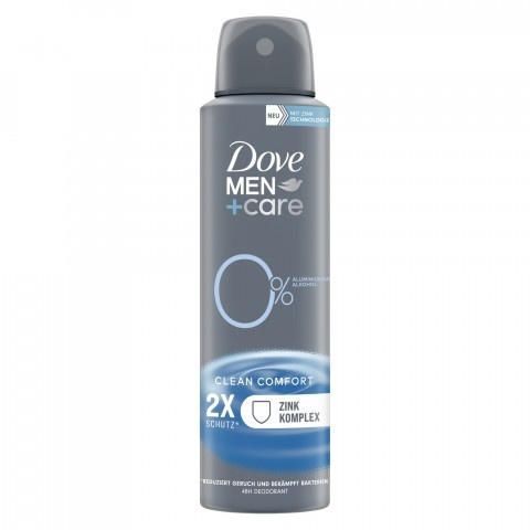 Dove Men Advanced Deo Comfort 0% Алуминий дезодорант спрей за мъже 150мл.