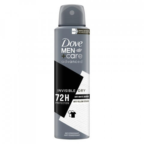 Dove Men Advanced Deo Invisible Dry дезодорант спрей за мъже 150мл.