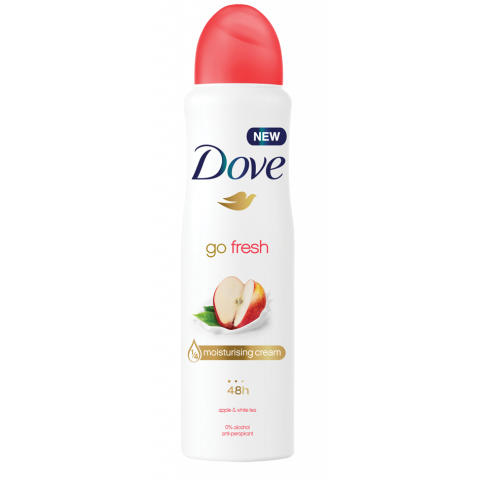 DOVE DEO APPLE & WHITE TEA СПРЕЙ ДЕЗОДОРАНТ 150МЛ