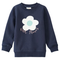 Mädchen Sweatshirt mit Blumen-Print (Nur online)