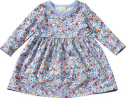ALANA Kleid Pro Climate mit Blumen-Muster, blau, Gr. 80