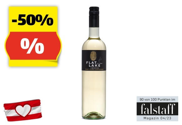 FLAT LAKE Pinot Blanc-Chardonnay, 0,75 l