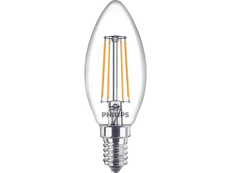 Philips Glühlampe LED Classic 40W E14 CW B35 CL ND SRT4; LED Lampe