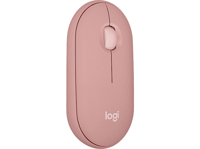 Logitech Pebble Mouse 2 M350s Maus, Bluetooth, 1000dpi, Tonal Rose