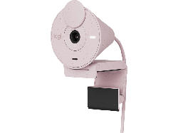 Logitech Webcam Brio 300, Full-HD 1080p, 1x Digitalzoom, USB-C, RightLight 2 LED, Rosa