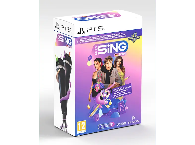 Let's Sing 2024 German Version [+ 2 Mics] - [PlayStation 5]
