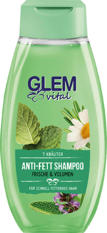 Schwarzkopf GLEM vital Anti-Fett Shampoo 7 Kräuter