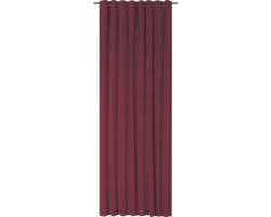 Vorhang mit Universalband Velvet bordeaux 140x280 cm