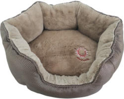 SANTORINI Hundebett S 45 x 38 cm braun/mokka