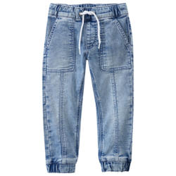 Jungen Pull-on-Jeans mit Kordelzug