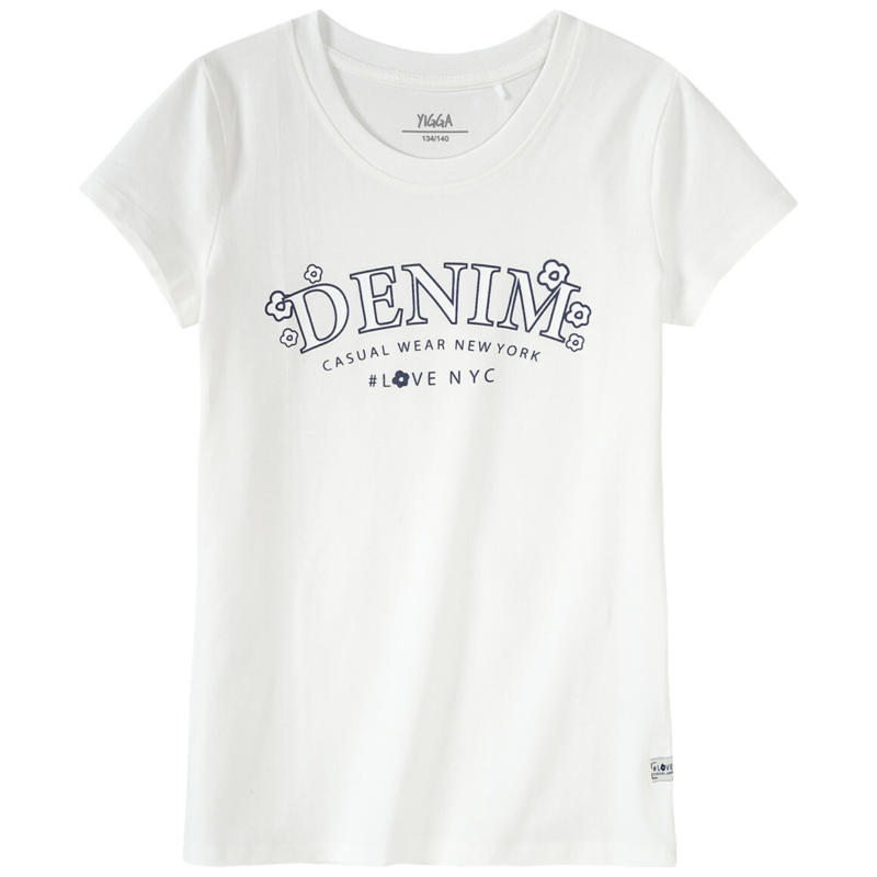 Mädchen T-Shirt mit Frontprint (Nur online)