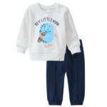 Ernsting's family Baby Sweatshirt und Jogginghose im Set - bis 27.04.2024