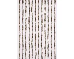 Türvorhang braun-beige 90x200 cm