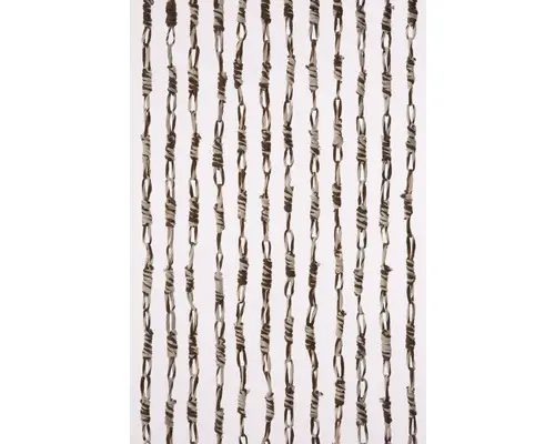 Türvorhang braun-beige 90x200 cm