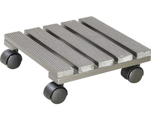 Pflanzenroller WagnerSystem Pappel 25x25 cm Tragkraft 100 kg silber