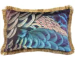 Hornbach Dekokissen Pfau blau/grün 40 x 60 cm