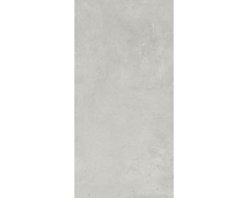 Feinsteinzeug Bodenfliese Cortina 30x60 cm grau matt rektifiziert