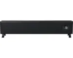 Hornbach Konvektor Eurom Alutherm Baseboard 96,2x21x15,5 cm schwarz 1000 Watt mit WiFi und Fernbedienung