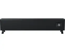 Konvektor Eurom Alutherm Baseboard 96,2x21x15,5 cm schwarz 1000 Watt mit WiFi und Fernbedienung