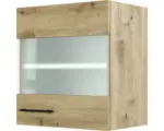 Hornbach Hängeschrank Flex Well Cara mit Glastür Artisan Eiche matt 50x54,8x32 cm