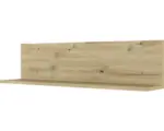 Hornbach Wandregal Flex Well Cara Artisan Eiche matt 100x22,8x19 cm