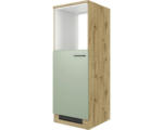 Hornbach Umbauschrank Flex Well Cara Grün/Artisan Eiche matt 60x168,5x60 cm