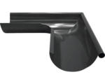 Hornbach PRECIT Außenwinkel Aluminium halbrund 90 Grad anthracite grey RAL 7016 NW 125 mm