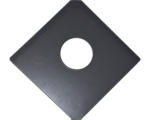 Hornbach PRECIT Aluminium Grundplatte Quadra für Dachdurchführung Anthrazitgrau RAL 7016 316 x 316 x 0,7 mm