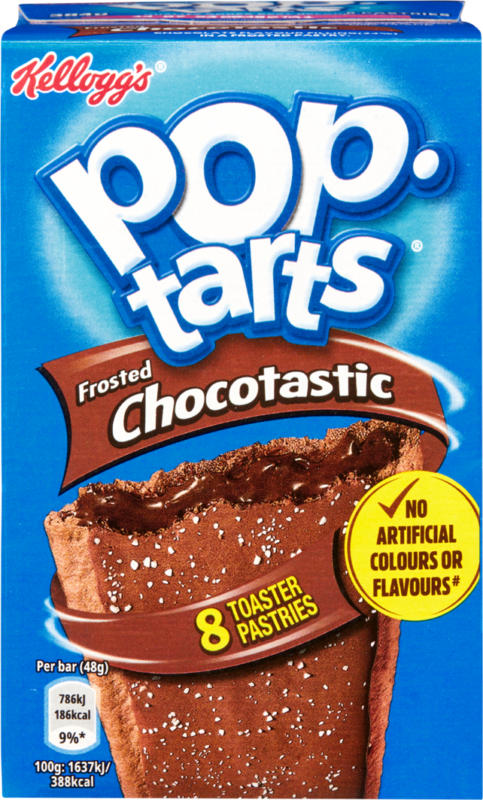 Kellogg’s Pop-Tarts Chocotastic, 8 x 48 g