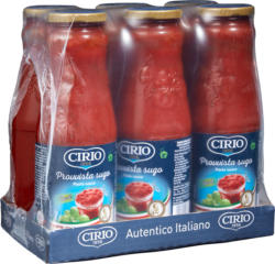 Provvista sauce tomate au basilic Cirio, 6 x 700 g