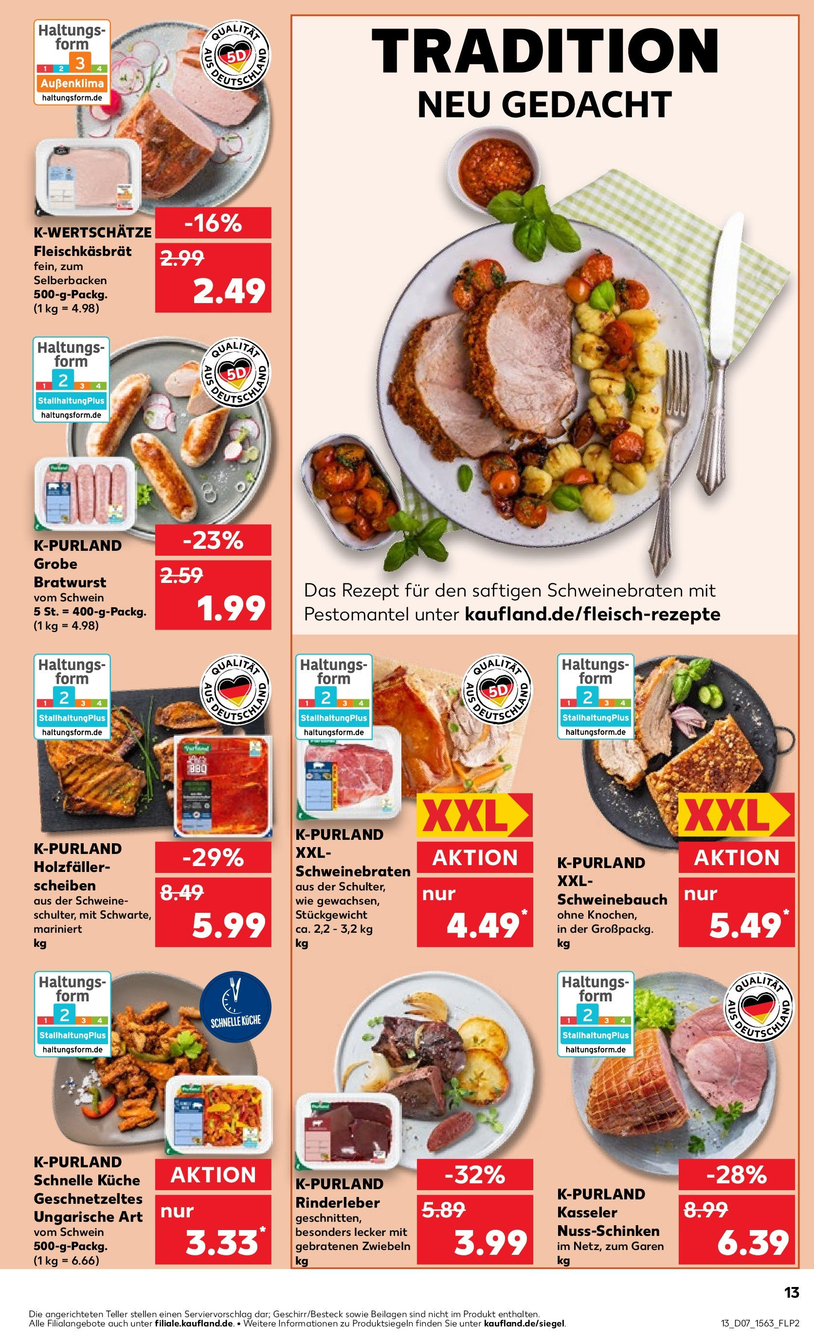 Kaufland - Schleswig-Holstein (ab 15.02.2024) » Angebote Online zum Blättern | Seite: 13 | Produkte: Zwiebeln, Küche