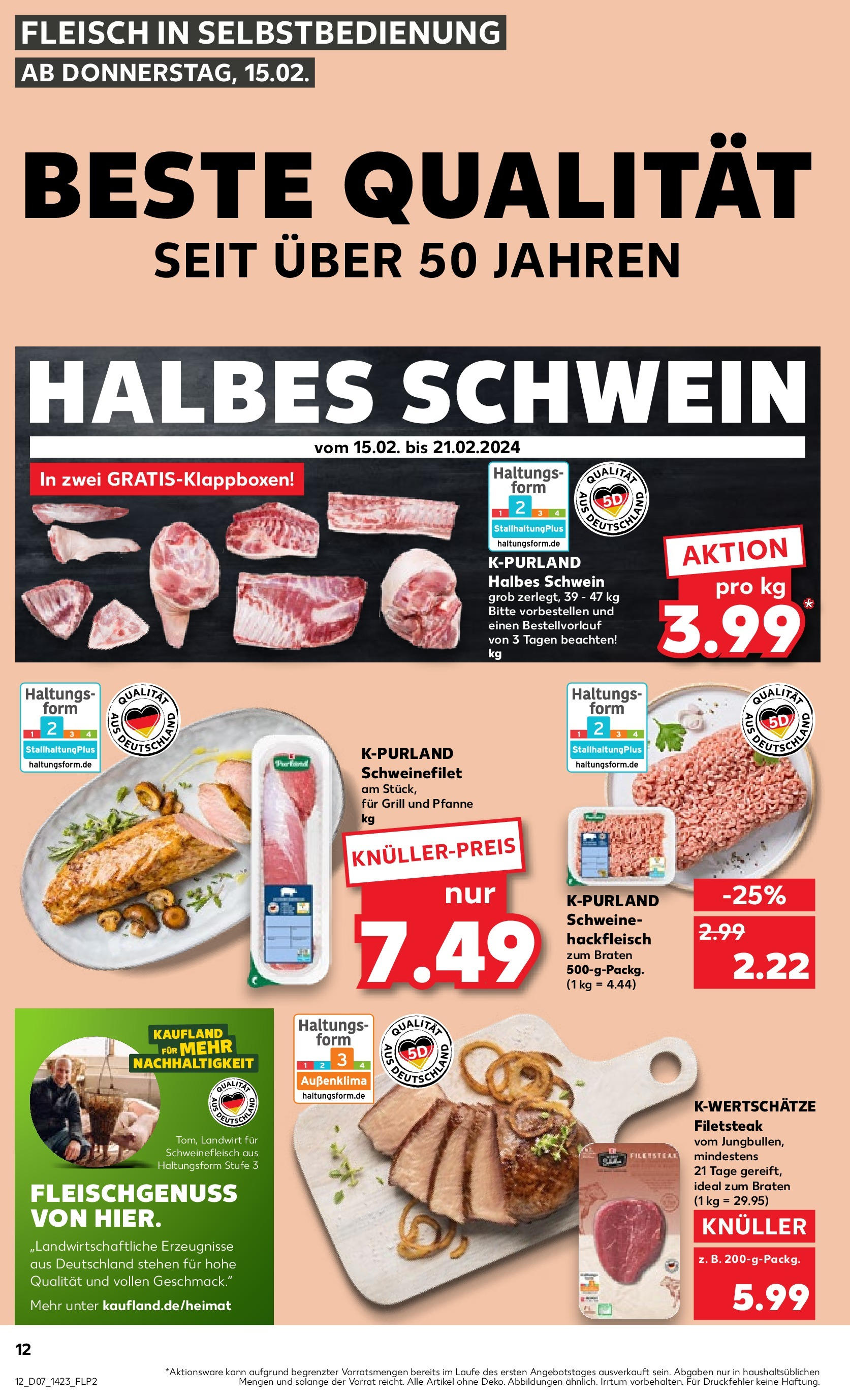 Kaufland - Nordrhein - Westfalen  (ab 15.02.2024) » Angebote Online zum Blättern | Seite: 12