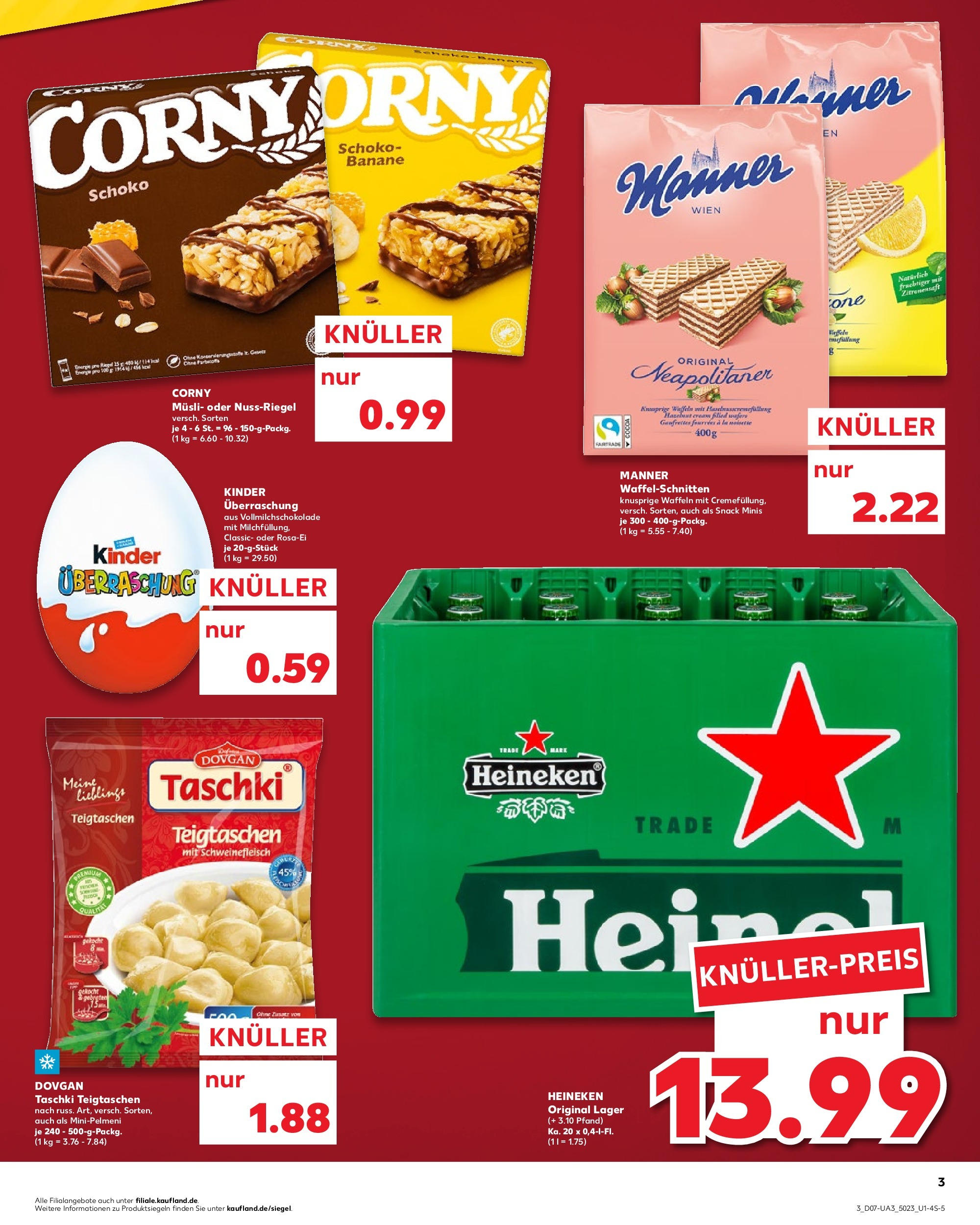 Kaufland - Saarland (ab 15.02.2024) » Angebote Online zum Blättern | Seite: 3 | Produkte: Knoblauch, Pasta, Salami, Schinken