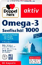 dm drogerie markt Doppelherz aktiv Omega-3 Seefischöl 1000 Kapseln